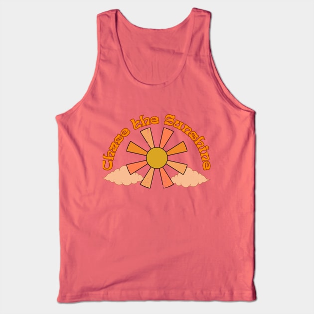 Chase the Sunshine Tank Top by theplaidplatypusco